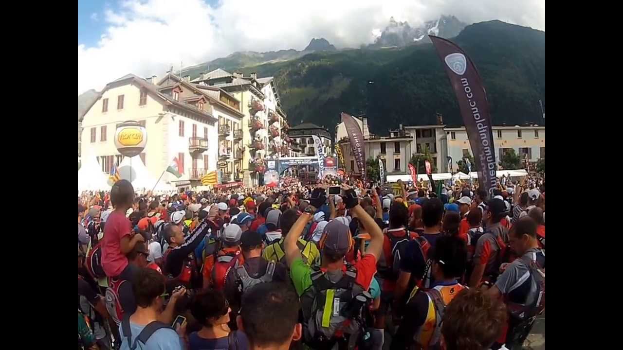 Depart ultra trail du Mont-Blanc