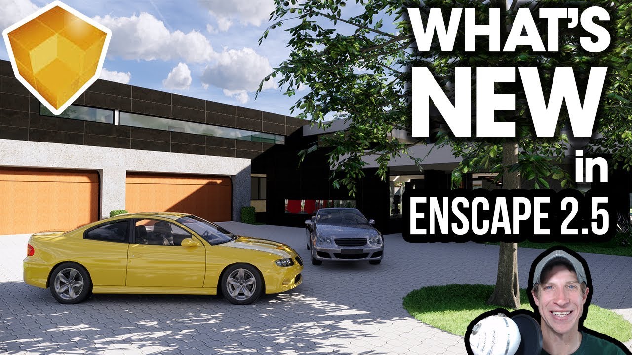 WHAT'S NEW in Enscape 2.5!