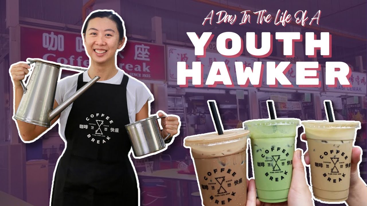 A Day In The Life Of A Singapore Youth Hawker | Coffee Break