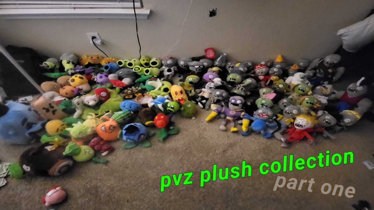 pvz plush collection : part one (the plants!)