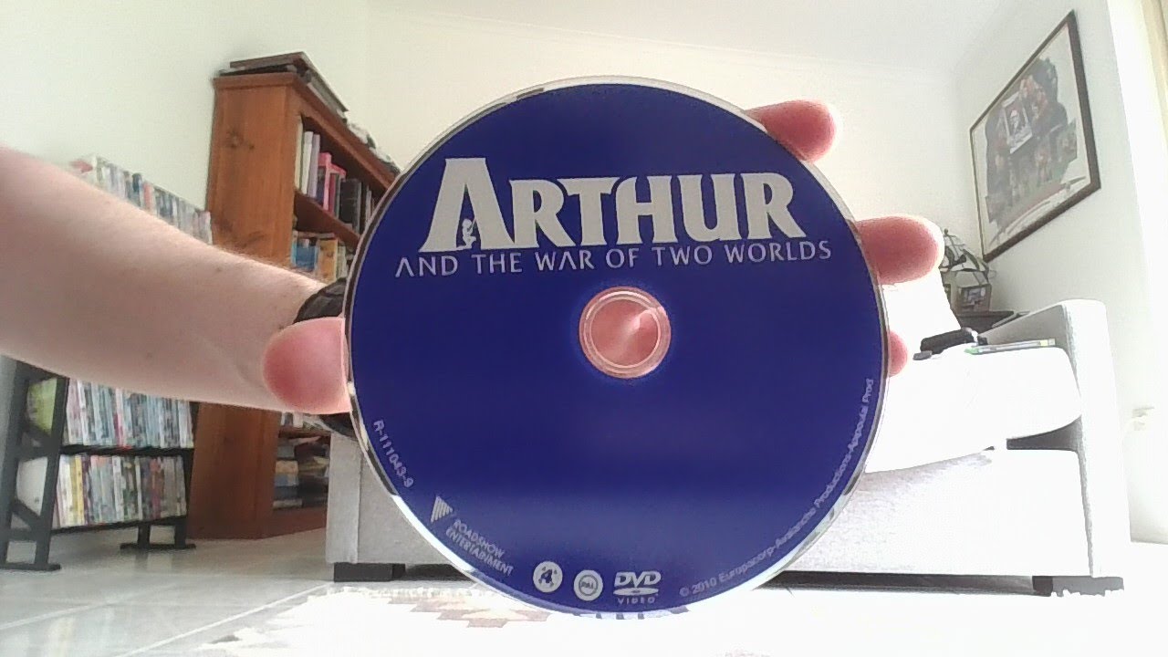 Arthur And The War Of Two Worlds DVD Australia