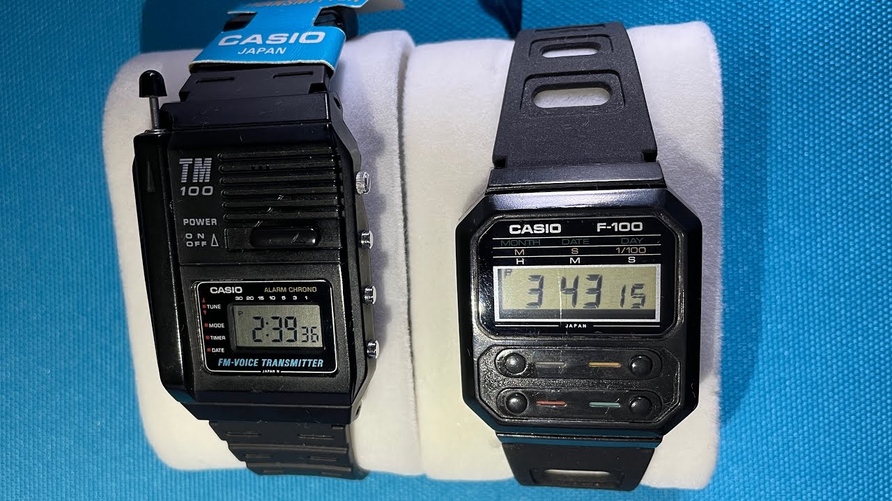 Casio F-100 VS Casio TM 100