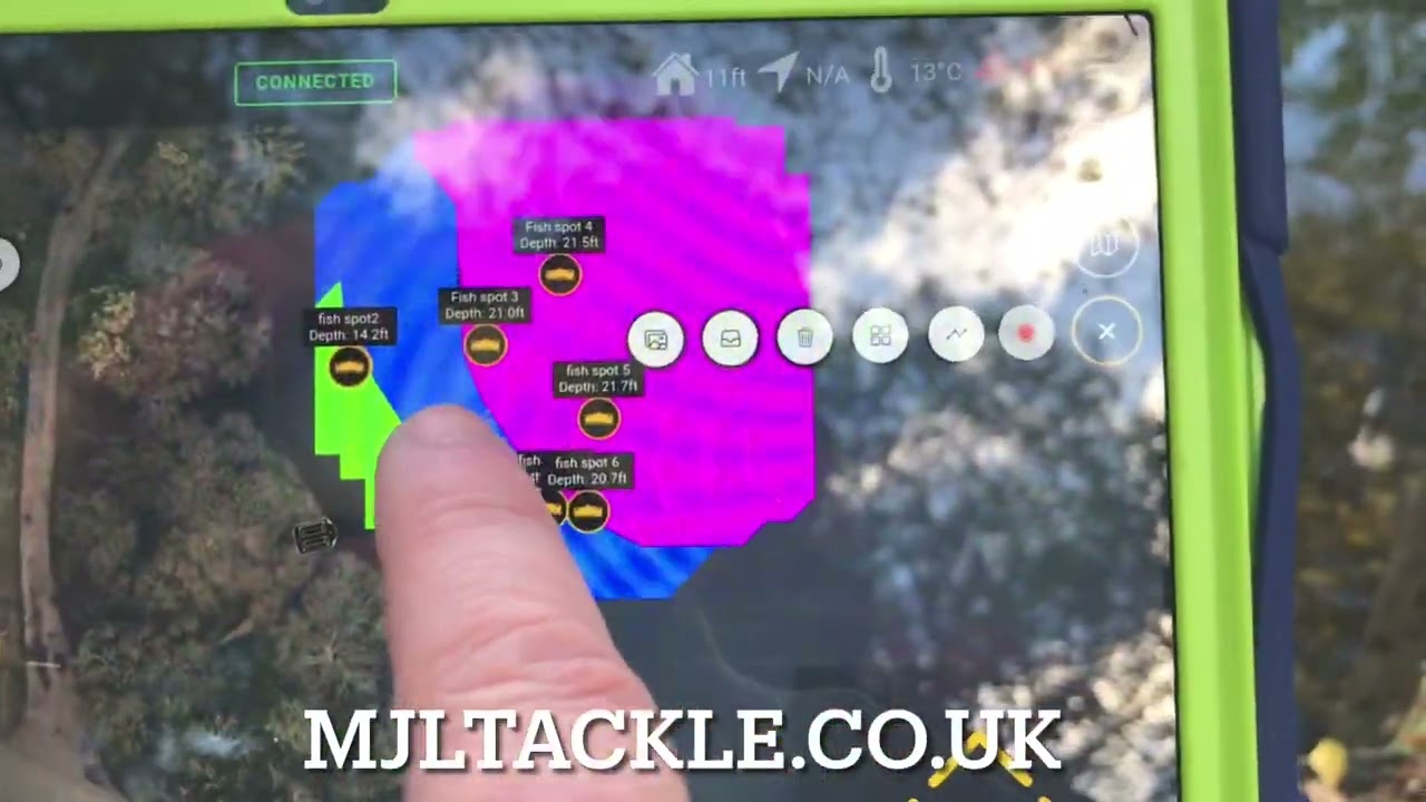 Carplounge RT4 Bait Boat Ultra V4 - Lakebed Mapping / Auto Pilot / Identifying Spots