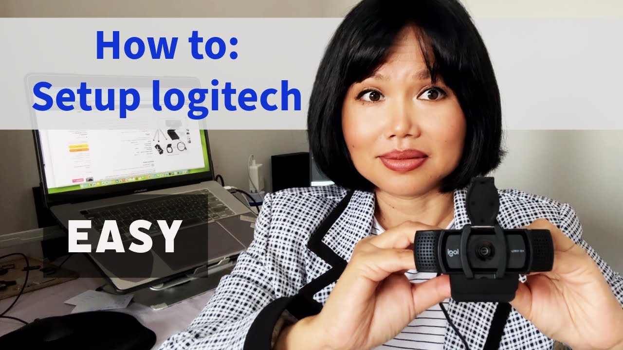How to use logitech webcam on a pc Tutorial - C920E
