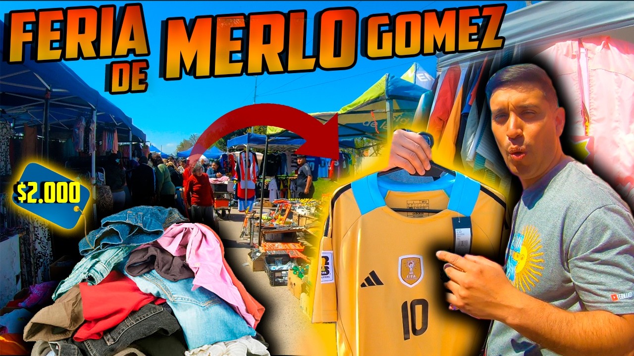ROPA con ETIQUETA muy Barata Feria de MERLO GOMEZ