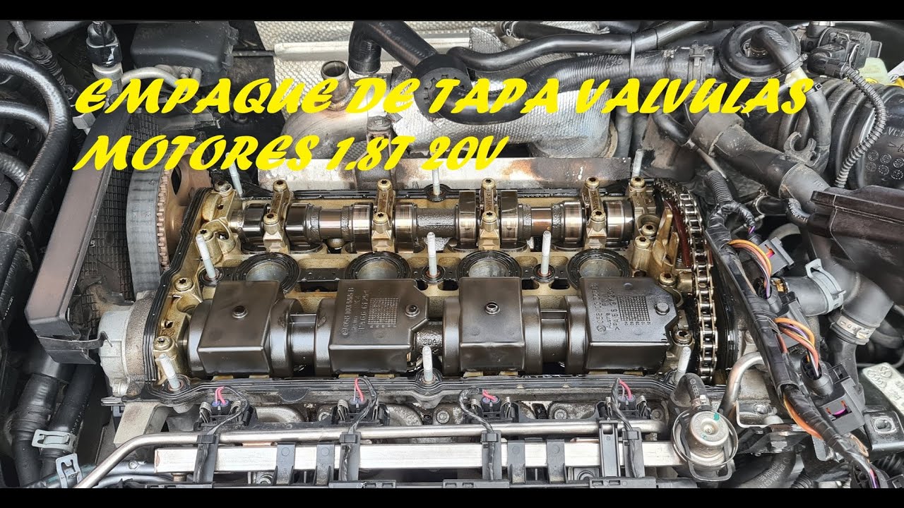 ¿Cómo Cambiar el Empaque de Tapa Válvulas Motores 1.8T 20V Grupo VAG?