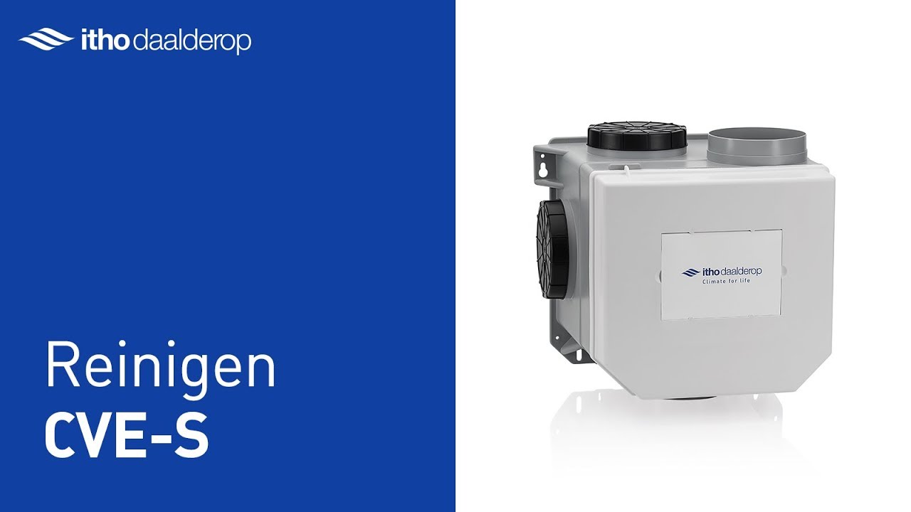 Ventilatiesysteem reinigen - Itho Daalderop