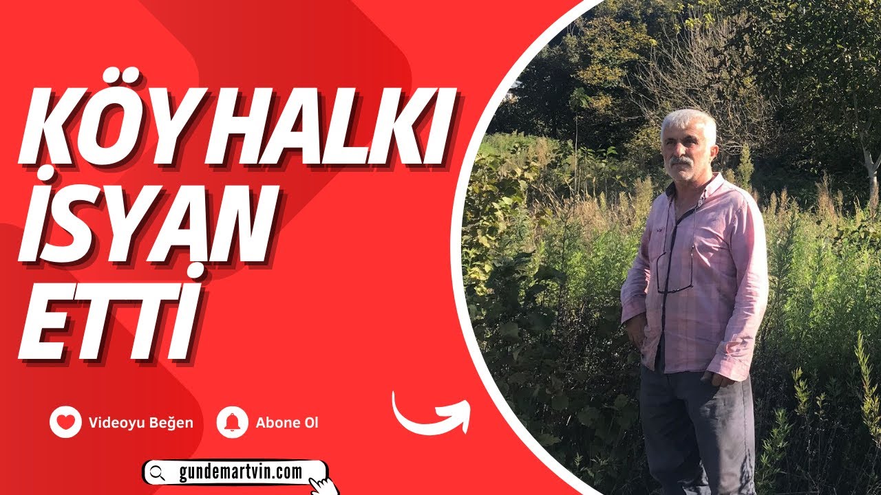 Köy halkı isyan etti