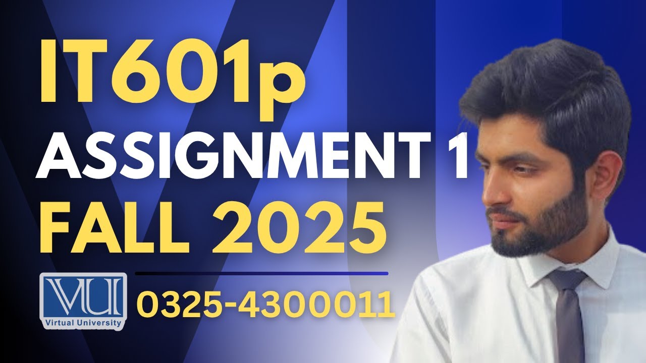 IT601p assignment 1 solution 2025 | IT601p assignment 1 solution fall 2025