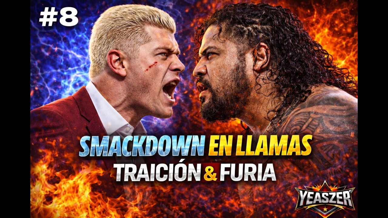 SMACDOWN #8 | TRAICIONES Y TENSIÓN rumbo a  Elimination Chamber | Cody Rhodes vs Jacob Fatu