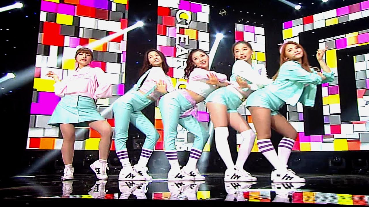 Мистер Сел (CLC) - Пепе (PEPE) @ Популярная песня Inkigayo 150405
