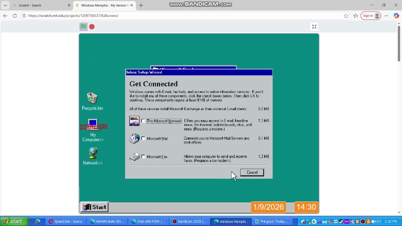 Windows Memphis on Scratch!
