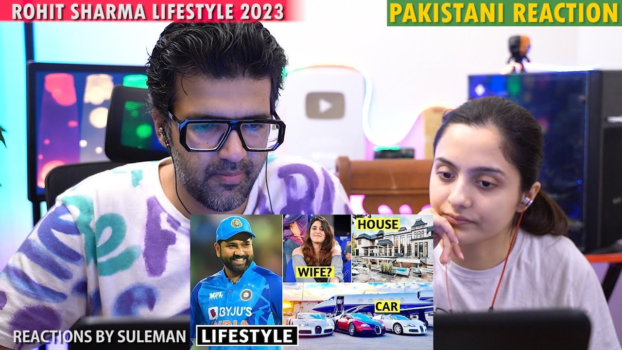 Pakistani Couple Reacts To Rohit Sharma Lifestyle 2023 | Wife , Family , House , Bio,Cars & Networth