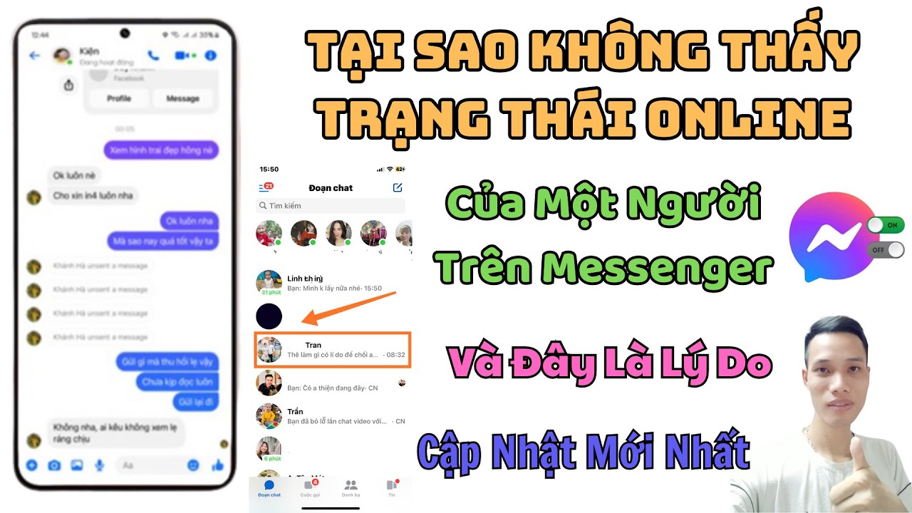 Tại Sao Trên Messenger Không Thấy Trạng Thái Online Của Bạn Bè | Tân tivi