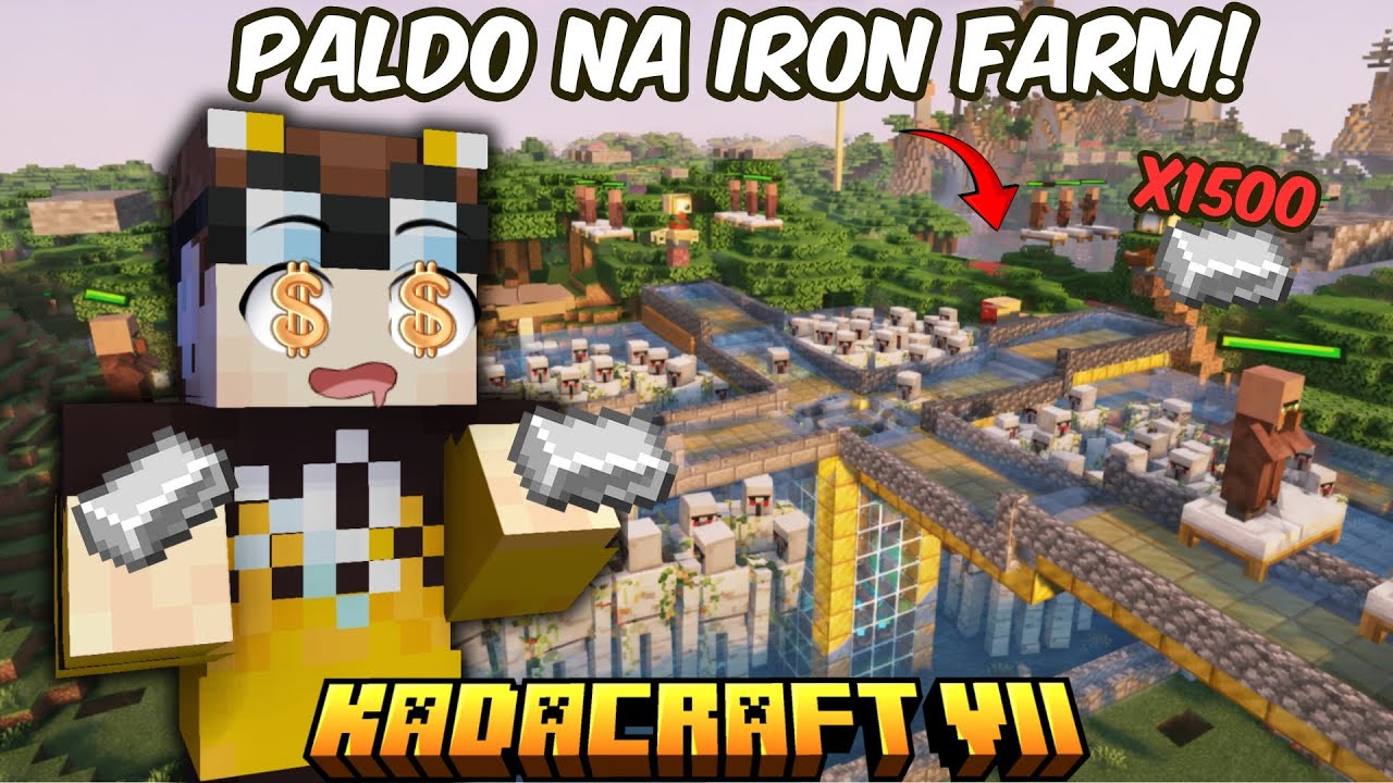 KADACRAFT 7 | ANG PAHAMAK NA IRON FARM AY NATAPOS KO NA!