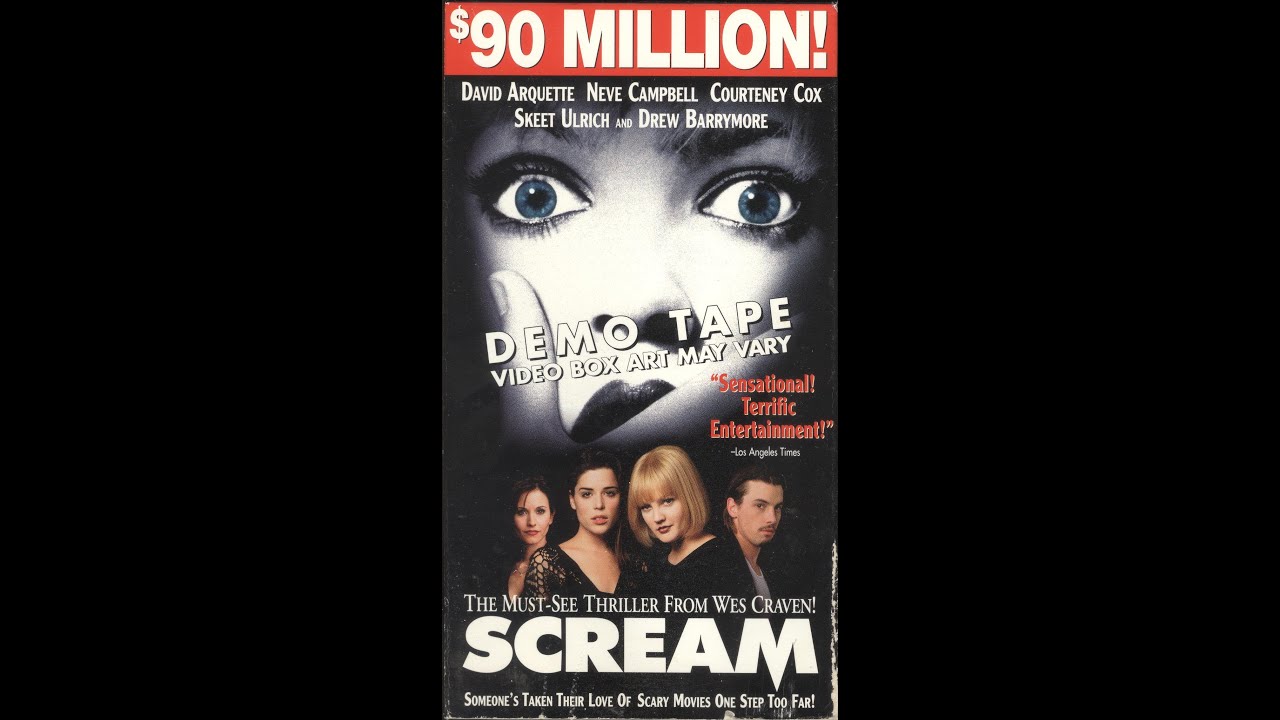Opening to Scream 1997 Demo VHS
