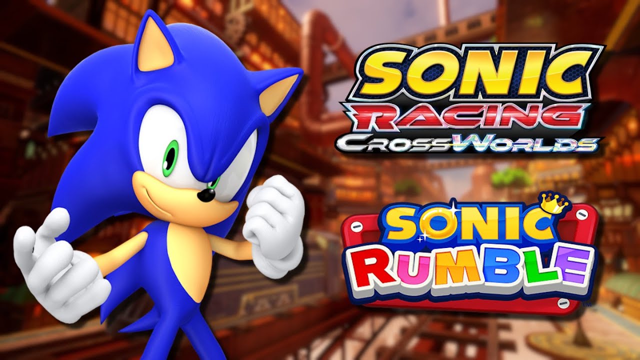 Playing Some Sonic Racing CrossWorlds And Sonic Rumble
