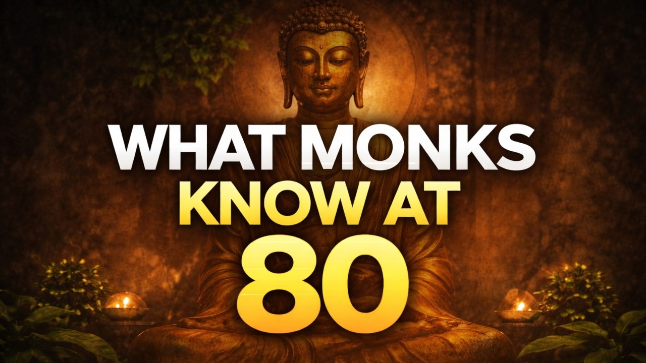 STEP BY STEP TO PEACEFUL AS YOU GROW OLDER | BUDDHIST TEACHING