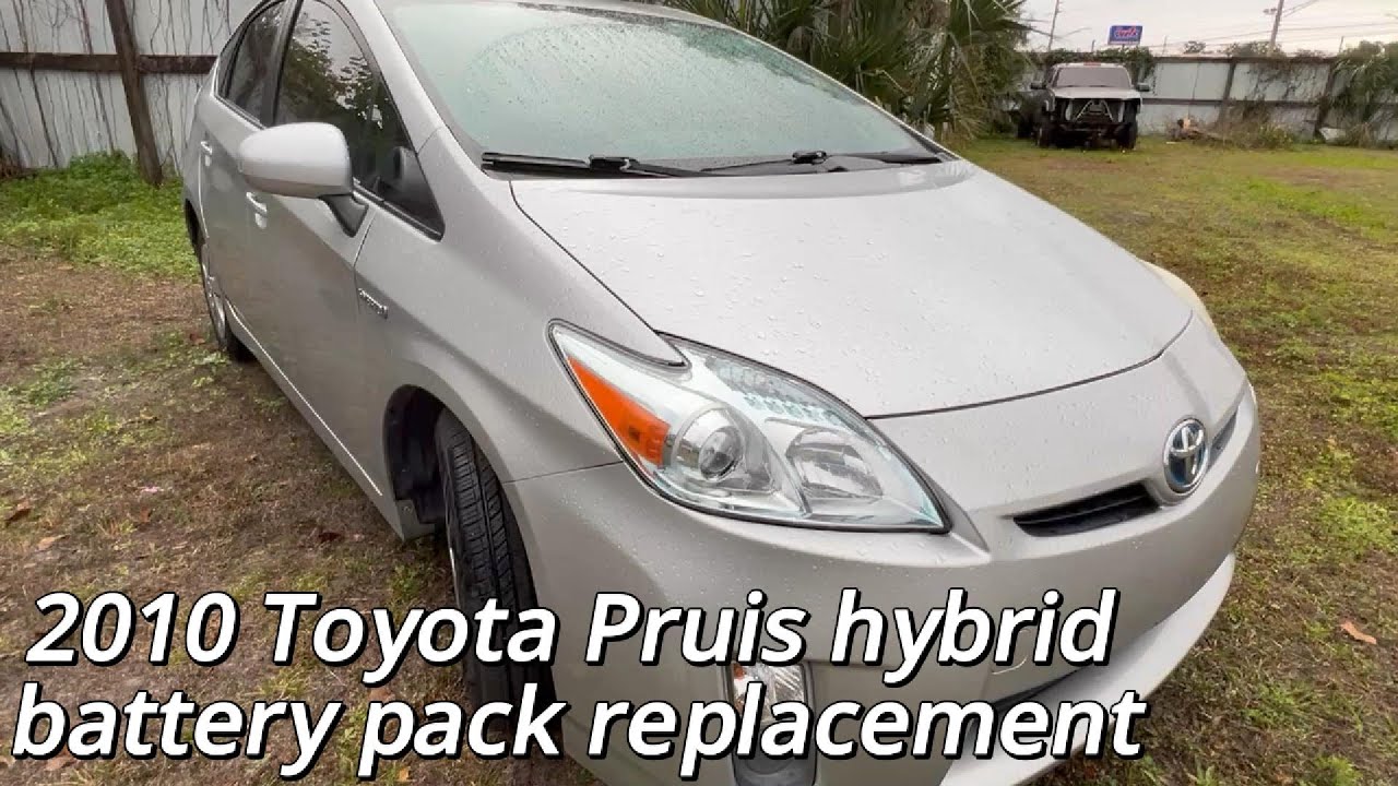 2010 Toyota Prius reemplazo de bateria hibrida