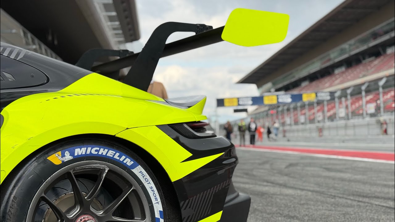 🏁🔈Porsche Cup Series. Barcelona 28-2-2026. Albert cars.