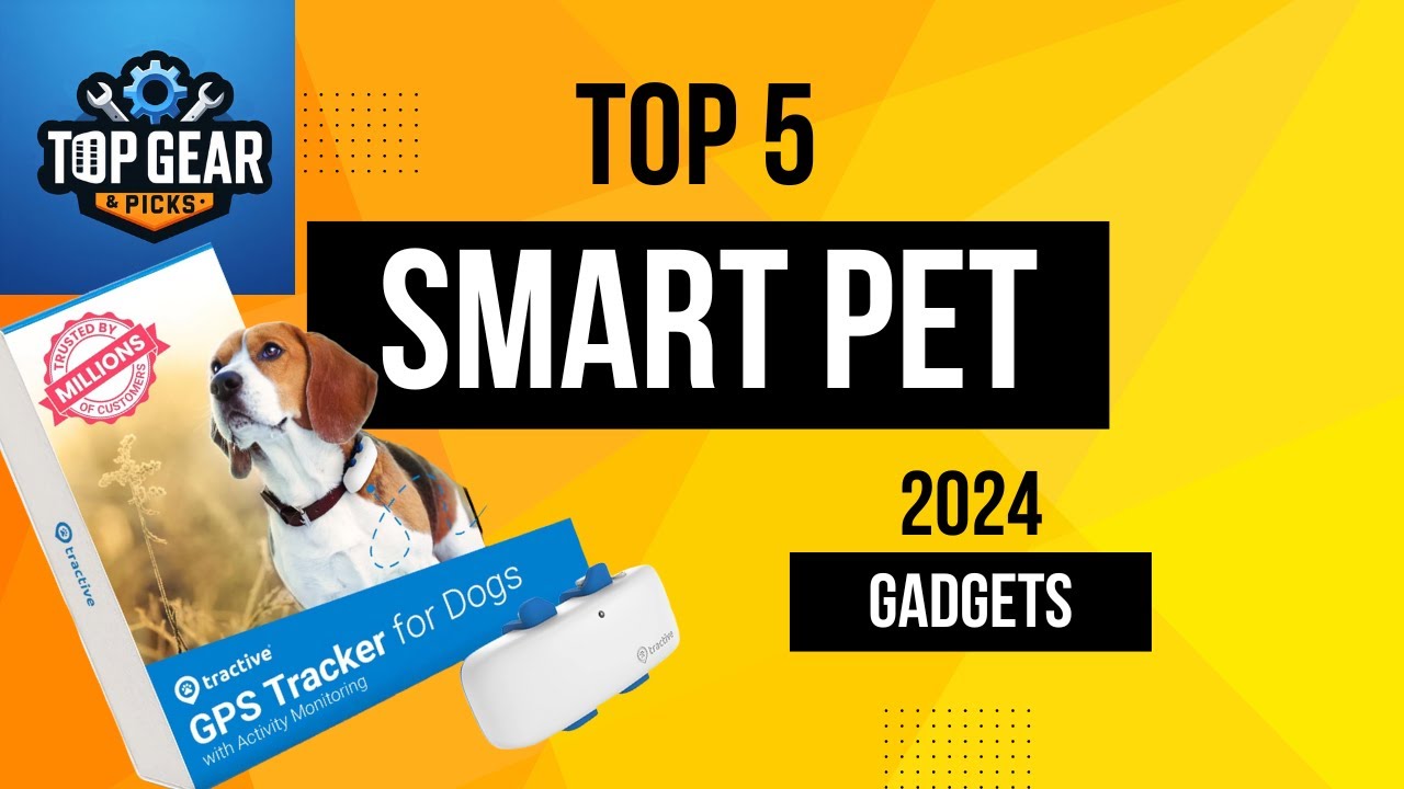 Top 5 Smart Pet Gadgets for Dogs and Cats 🐶🐱