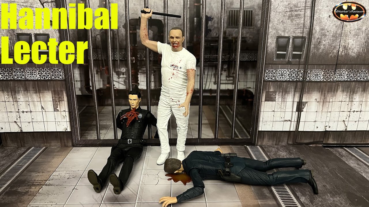 NECA Hannibal Lecter Prison Escape Silence Of The Lambs Action Figure Review & Comparison
