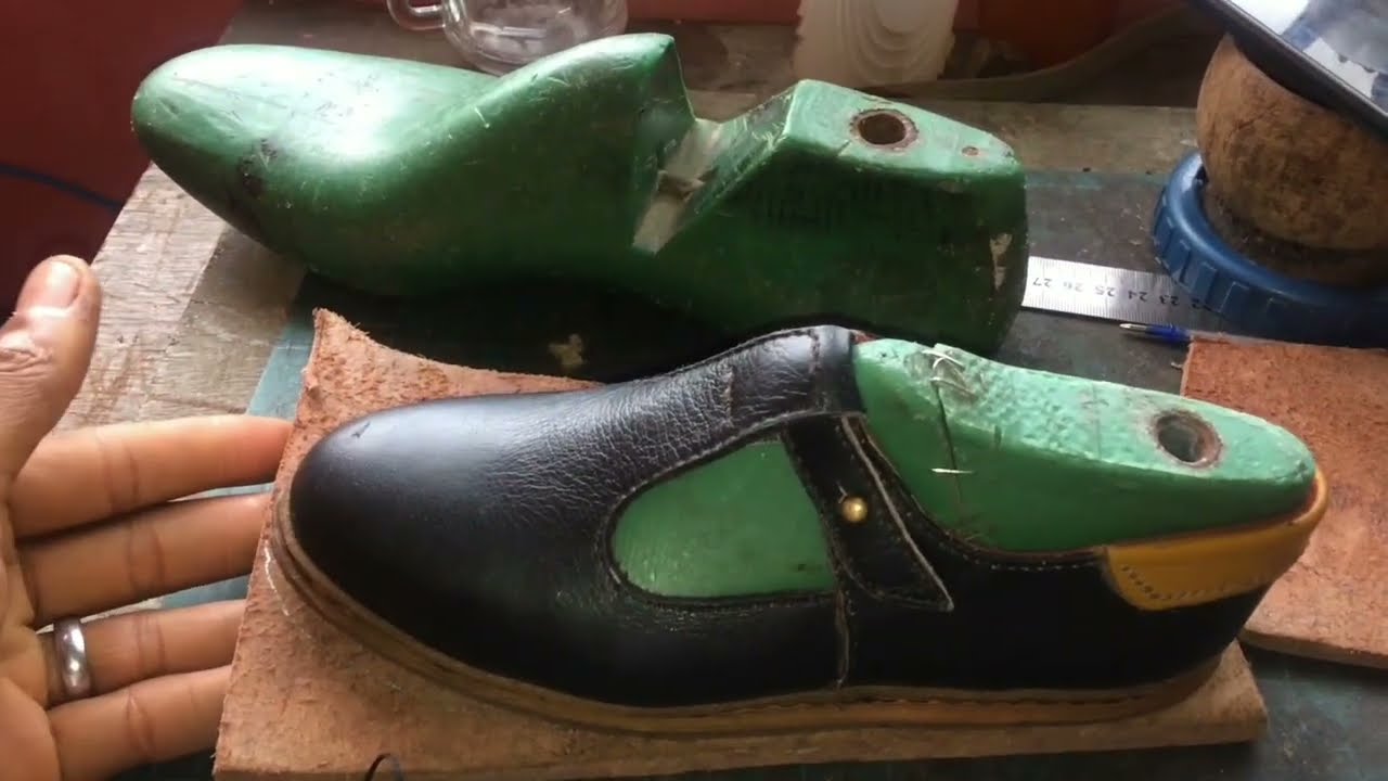 Making Storm Welted School Shoes for my little girl.