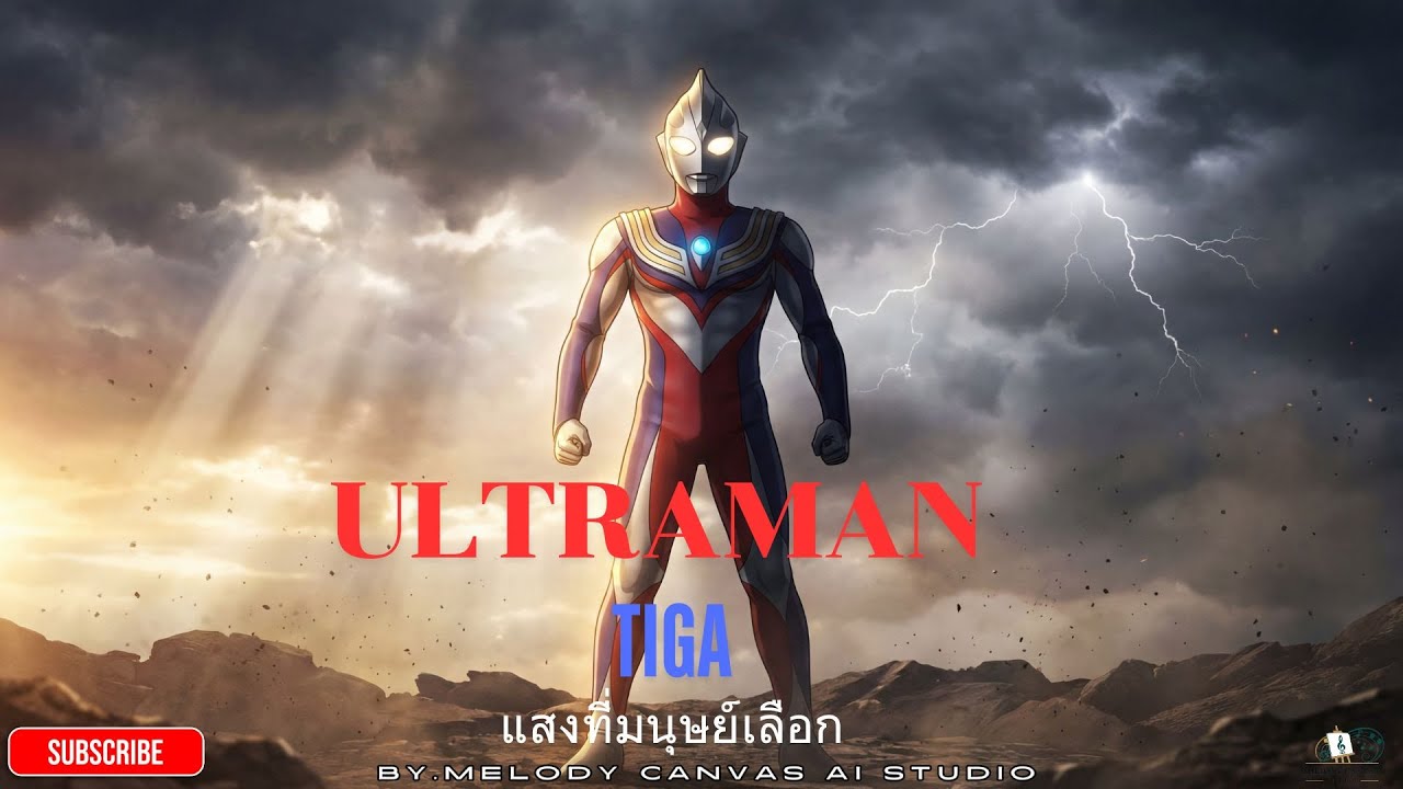 Ultraman Tiga – แสงที่มนุษย์เลือก (Official Audio)