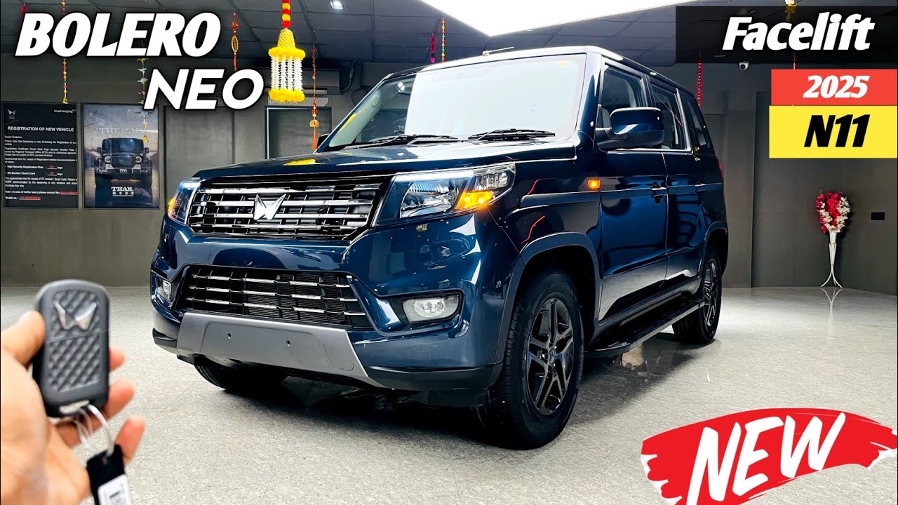 Новая Mahindra Bolero Neo Facelift 2025 ❣️ || Обзор топ-модели Bolero Neo N11 😍|
