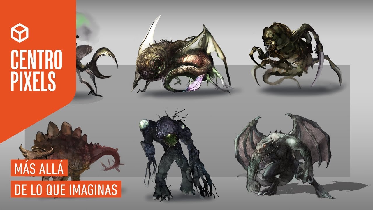 Tutorial concept art #4 - Diseño de personajes - parte 1