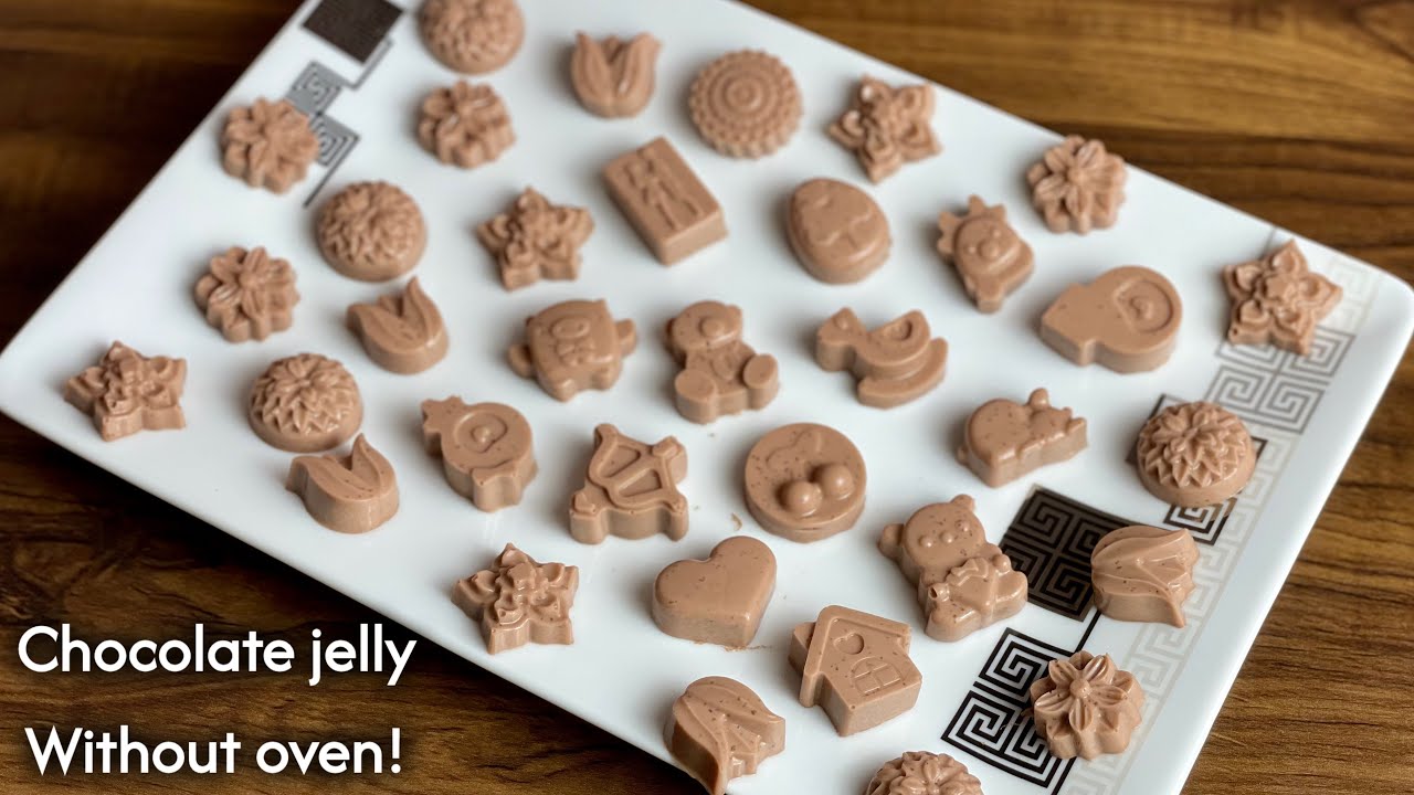 How to bake chocolate jelly?/Easy chocolate jelly without oven!!