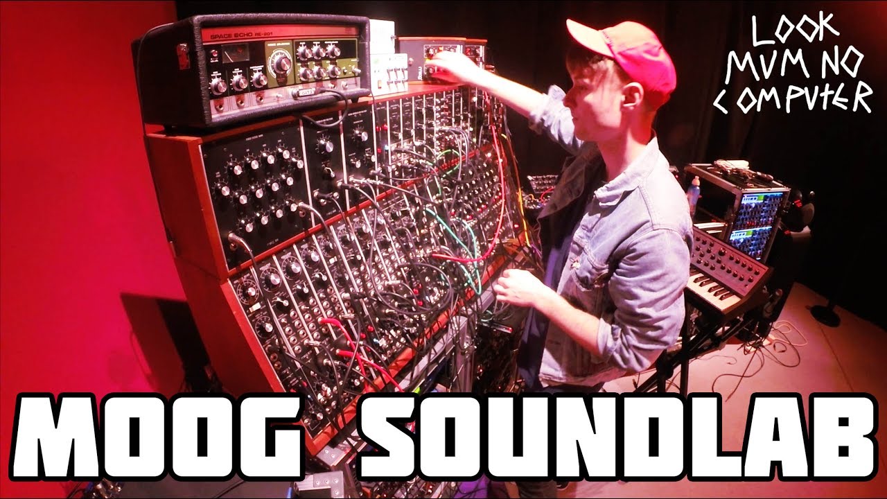 Moog System 55 Modular Synth At Dublin Science Gallery