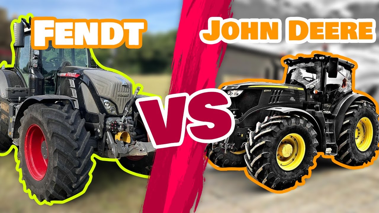 John Deere 6215R vs Fendt 724 Vario