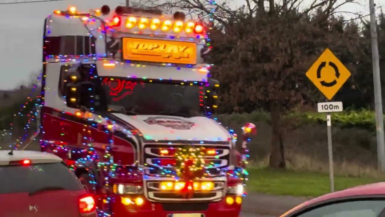 Новогодний автопробег для грузовиков 2025 (2026)