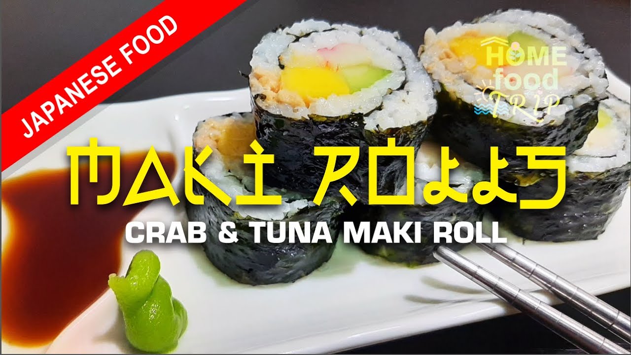 EASY MAKI ROLL RECIPE / DELICIOUS HOMEMADE MAKI