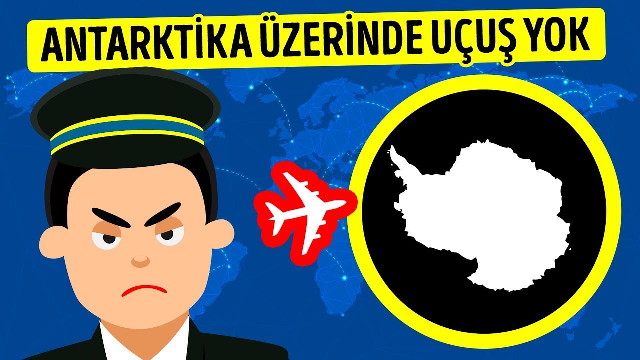 Uçaklar Neden Antarktika Üzerinden Uçmaz