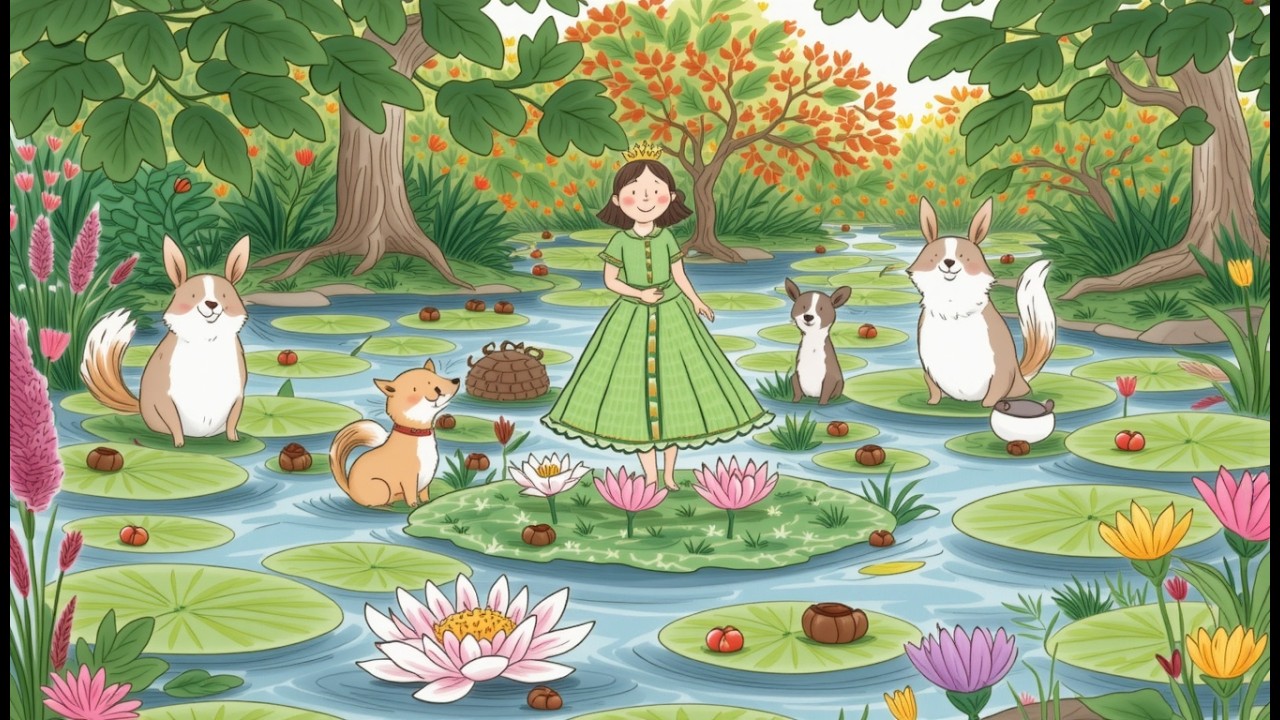 Frieda, die mutige Froschprinzessin – Eine inspirierende Geschichte für Kinder