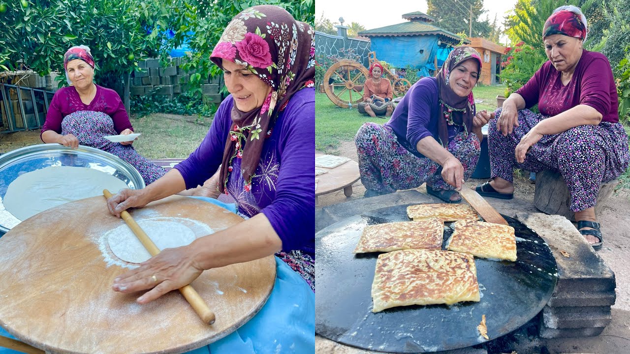 HALAM GELDİ | KAT KAT KATMER BİRDE BÖYLE YAPIN | ANNEM KÖY EVİ