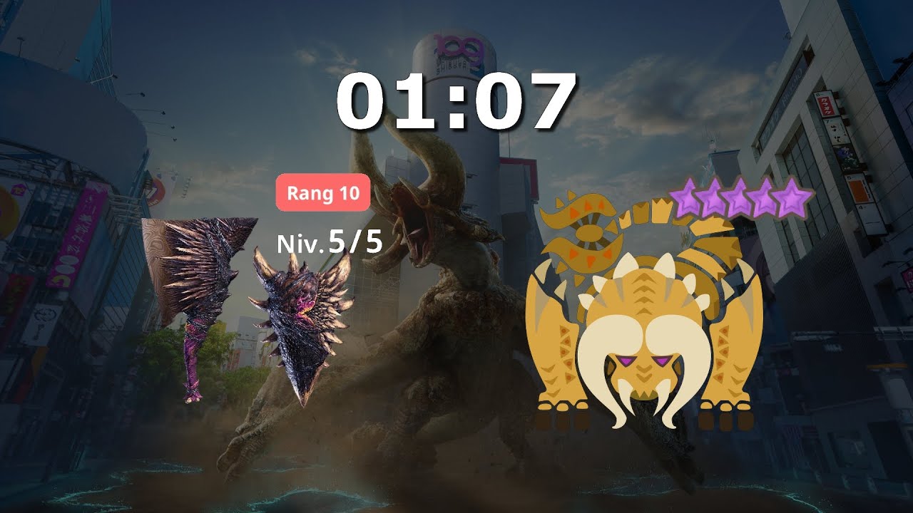 [MH Now] Diablos 10☆ &agrave; la SnS en 1min07s
