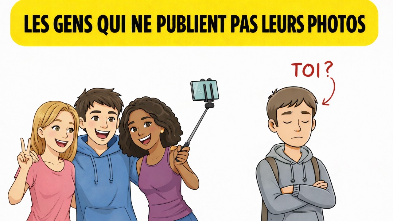 Pourquoi certaines personnes ne publient jamais leurs photos en ligne.