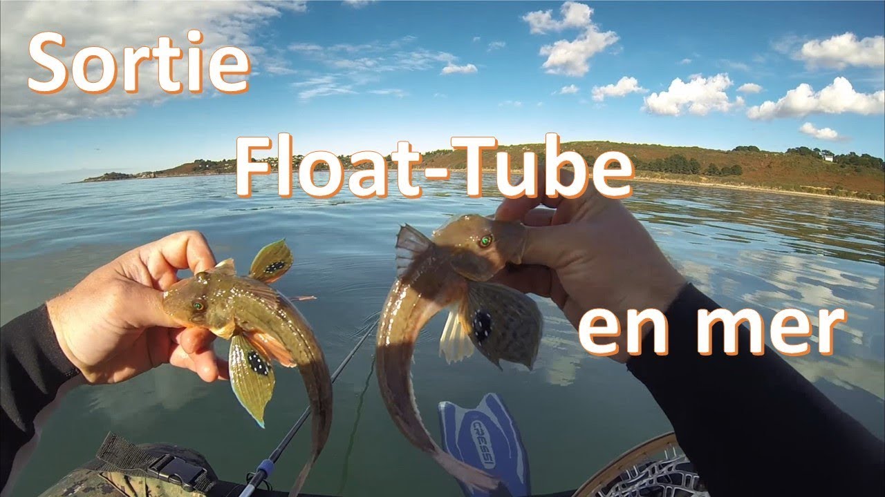 Float-Tube sur la Mer (Manche - Bretagne)