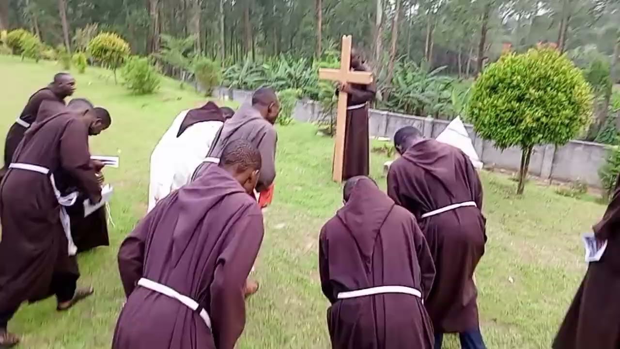 WAY OF THE CROSS, BY THE CAPUCHIN FRANCISCAN BROTHERS IN UGANDA EVERY FRIDAY OF LENT.