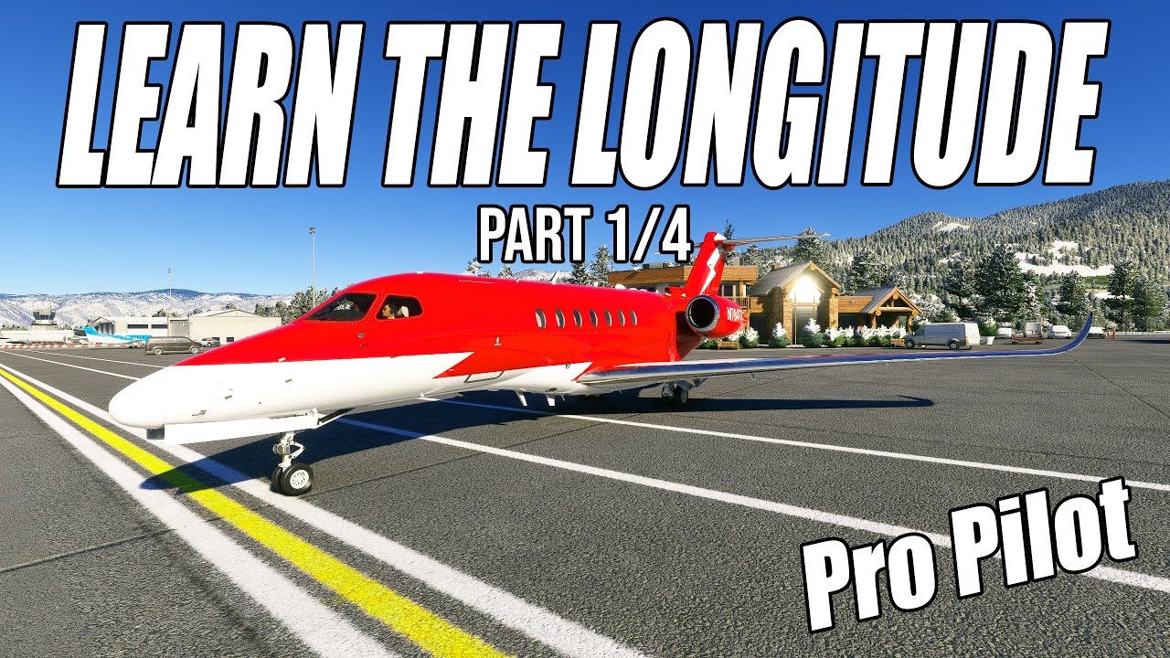 Learn the Longitude - APU and Engine Starting, FMS Setup, and more MSFS 2020/2024 (Part 1 of 4)