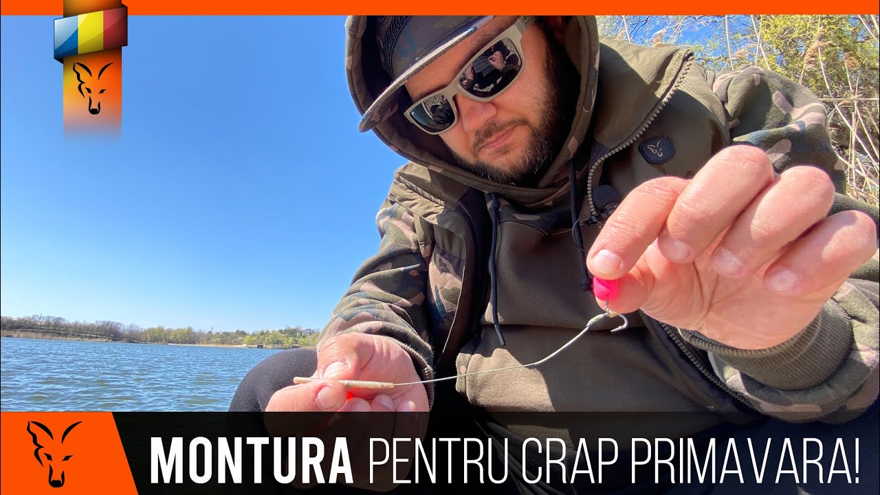 Montura pentru pescuit la crap primavara, la inceput de sezon