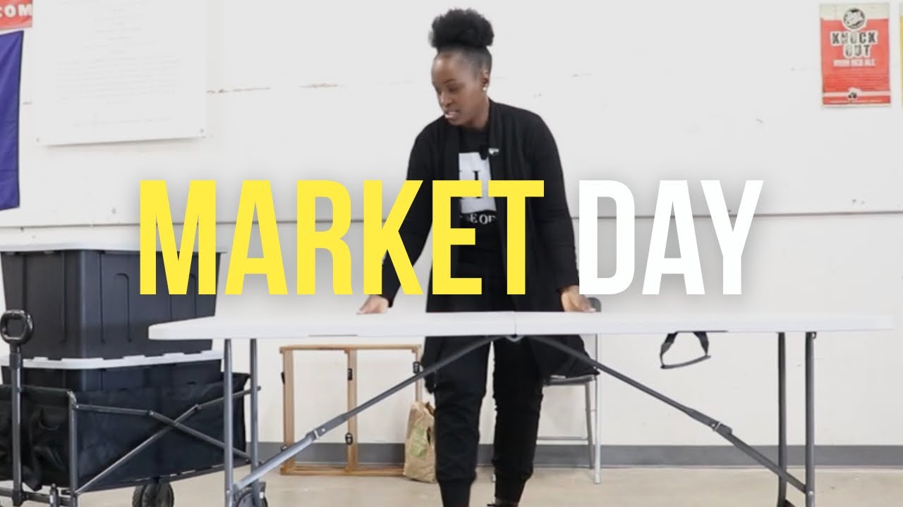 INDOOR MARKET VLOG I Was NOT Ready for This Pop-Up… But It Turned Out SO Good!!!