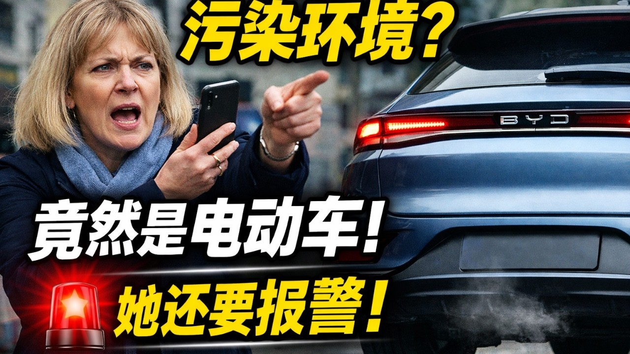 英國女子指控污染環境聽到電動車後仍要報警