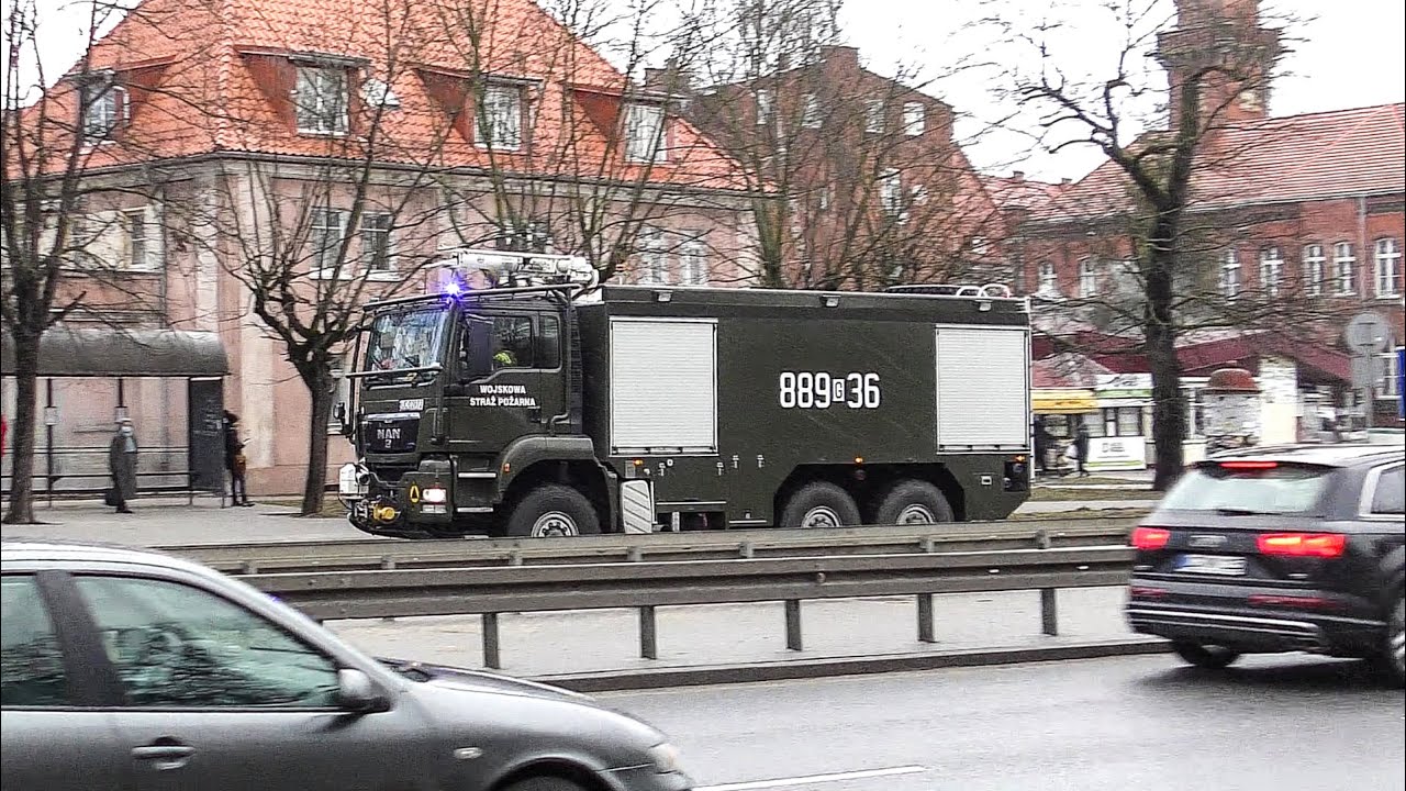 Alarmowo 889[G]36 GCBA 8/60  - WOJSKOWA STRAŻ POŻARNA  MALBORK