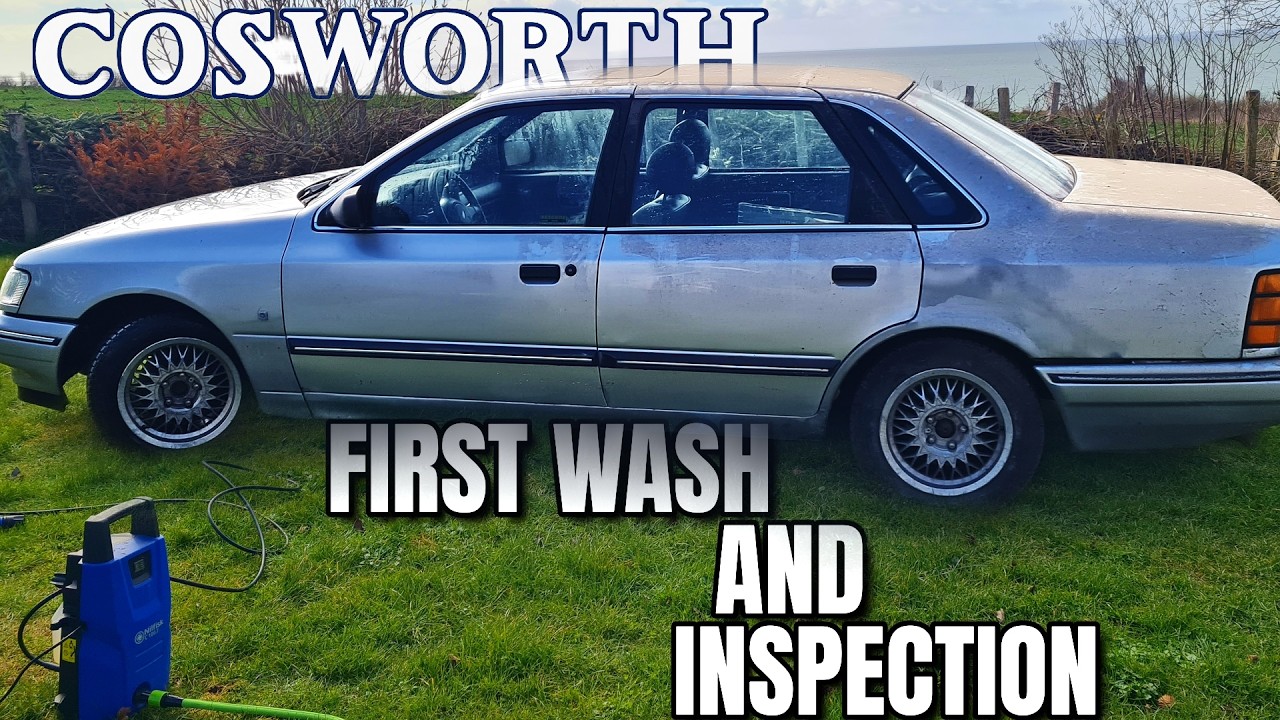 Обнаружен палаточный лагерь. Ford Cosworth - первая мойка и осмотр на наличие ржавчины!