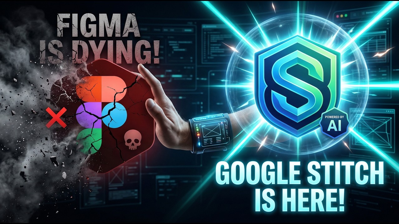Figma is Dead? How to Use Google Stitch AI (Bangla Tutorial)