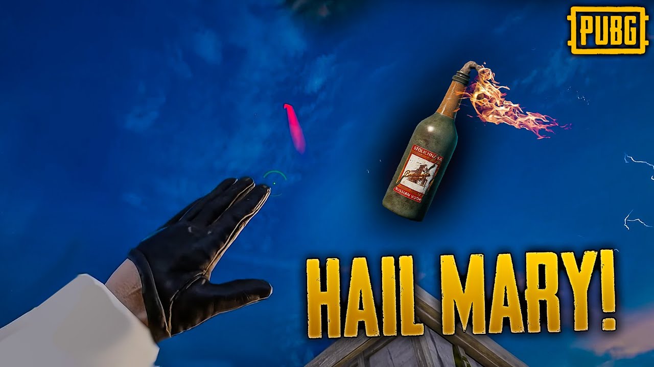 PERFECT No-Look Endgame MOLLY! - PUBG